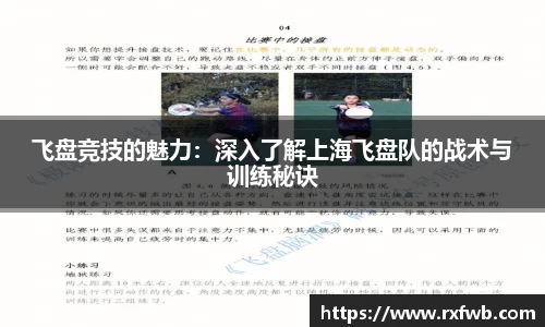 飞盘竞技的魅力：深入了解上海飞盘队的战术与训练秘诀